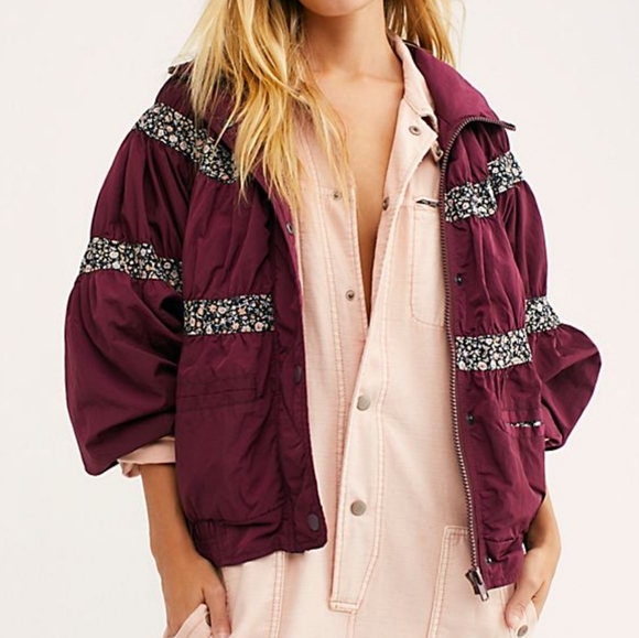 Free People Jackets & Blazers - We The Free People On My Mind Bomber Jacket